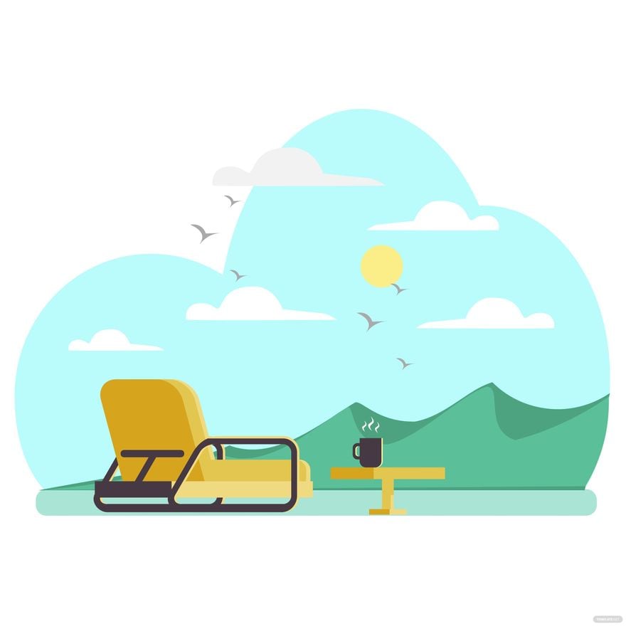 Free Morning View Vector