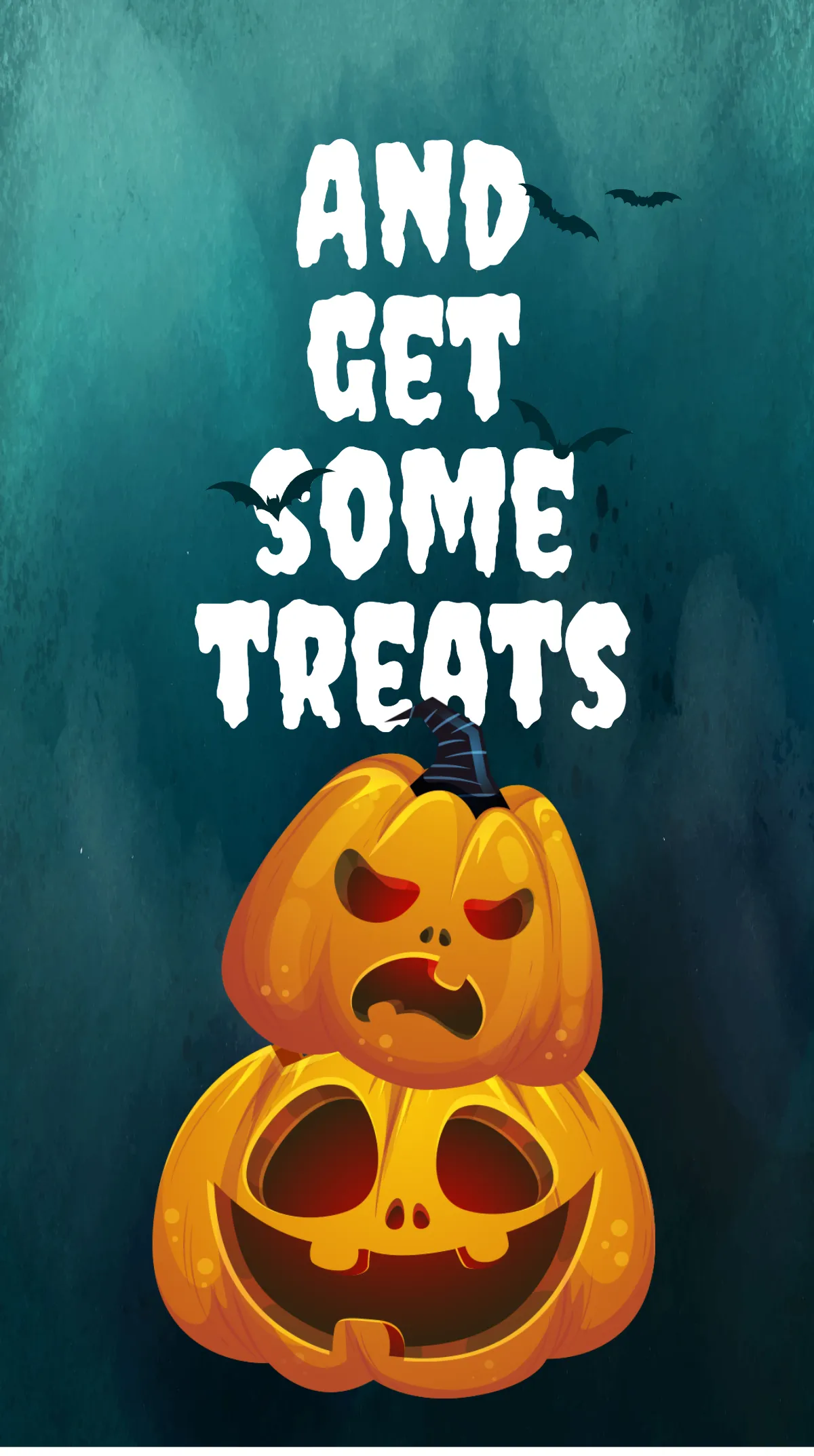 Free Halloween Trick Or Treat Instagram Story Template to Edit Online
