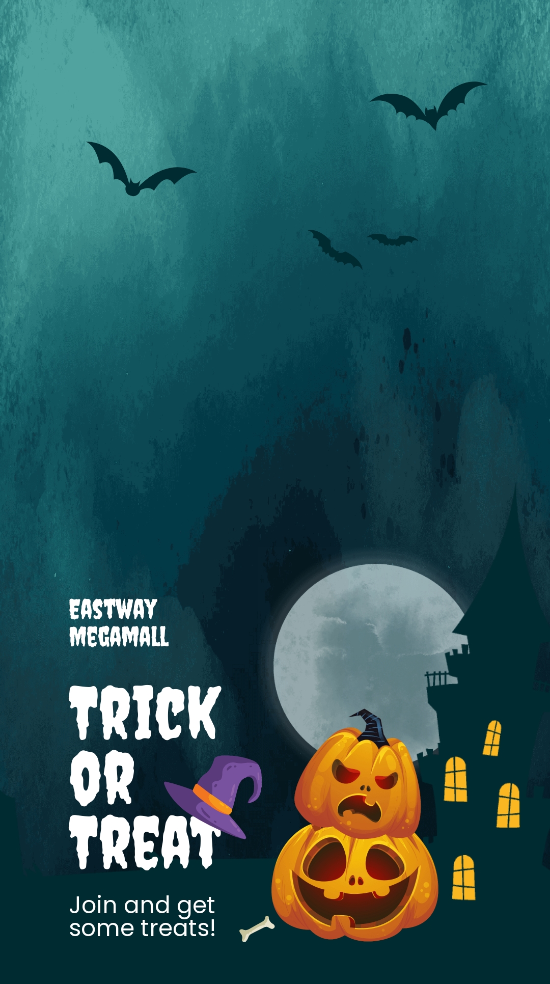 Halloween Trick Or Treat Snapchat Geofilter Template