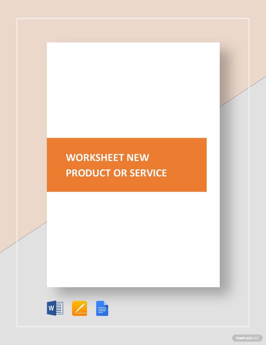 Free Editable Worksheet Templates In Word To Download Free Editable Worksheet Templates In Word To Download