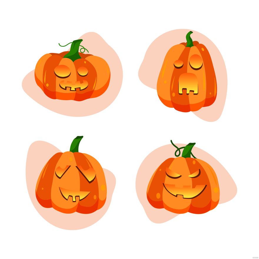 Halloween Jack O Lantern Vector in Illustrator, EPS, SVG, JPG, PNG