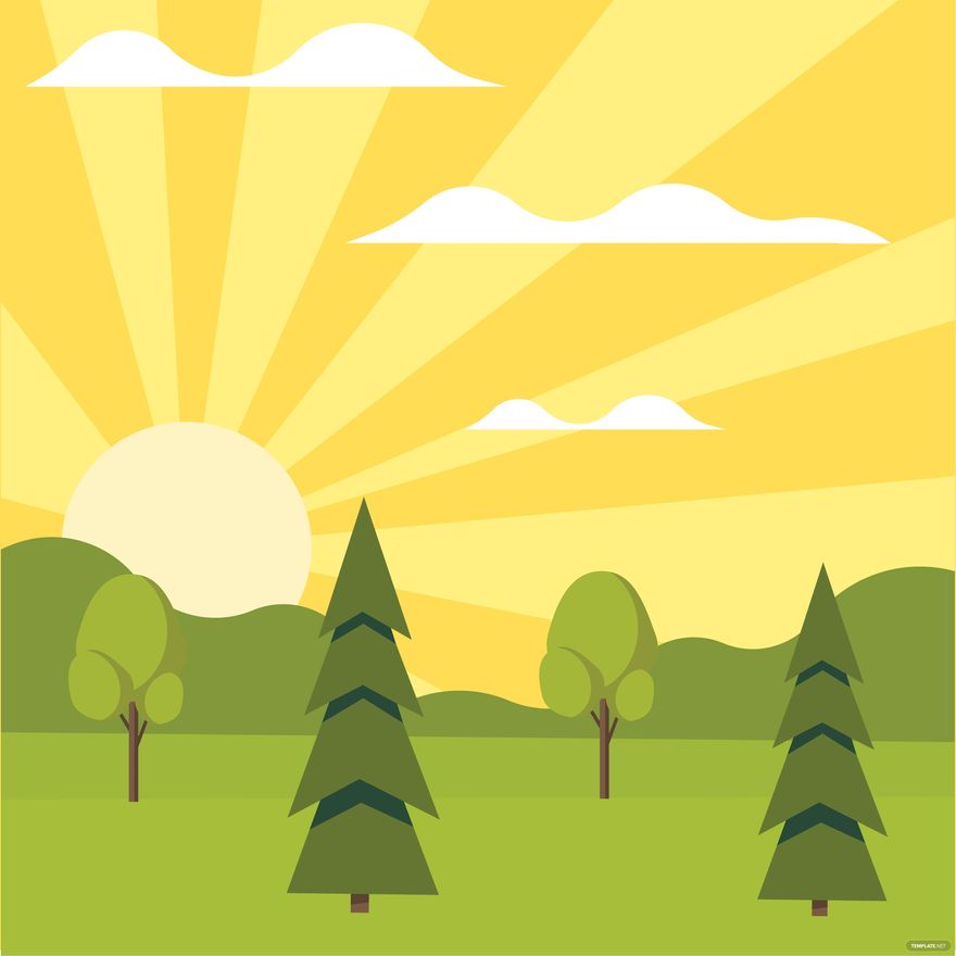Free Morning Rays Vector