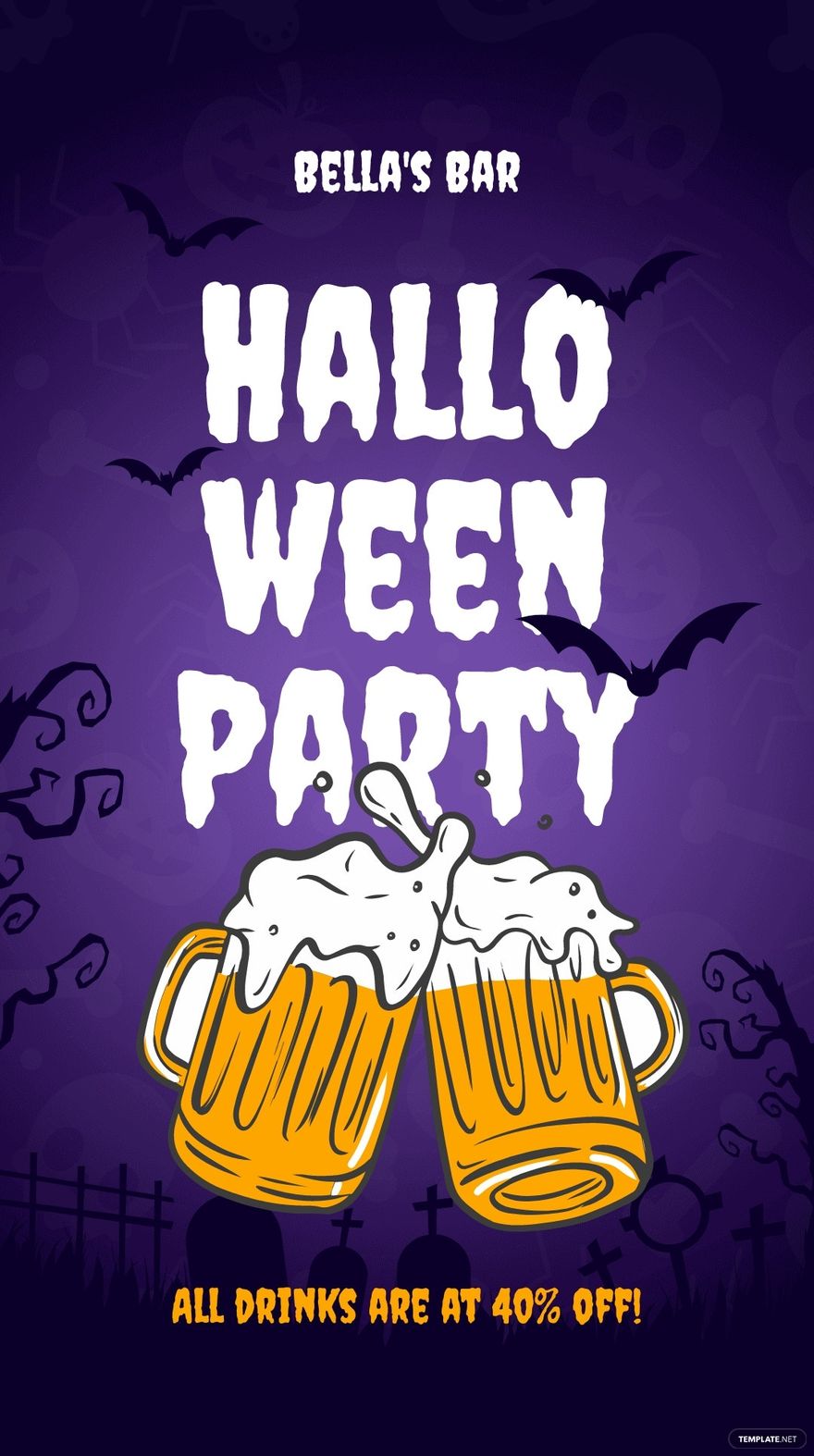 Free Halloween Party Instagram Story Template