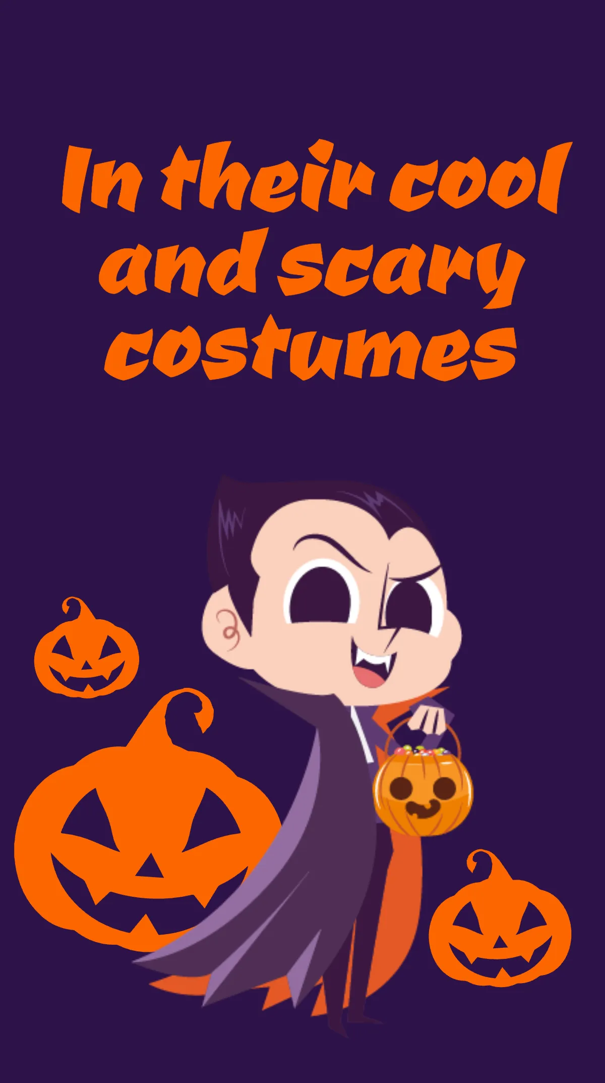 Free Halloween Costume Contest Instagram Story Template to Edit Online