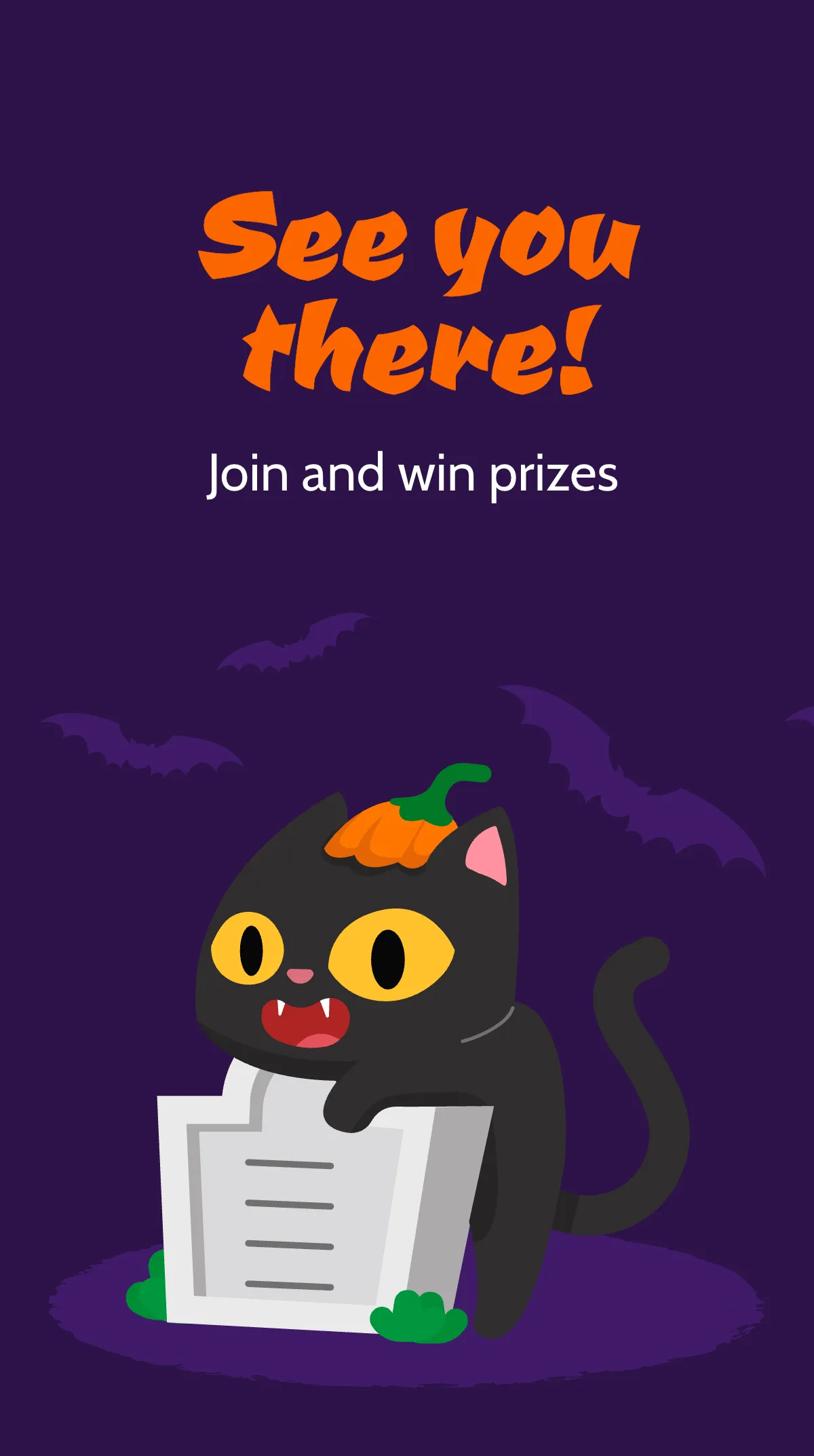 Free Halloween Costume Contest Instagram Story Template to Edit Online