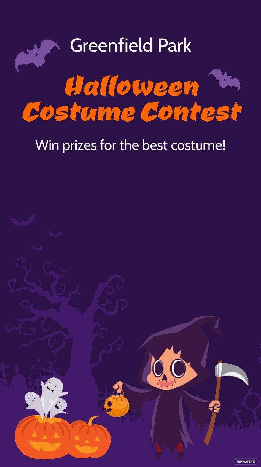 Free Halloween Costume Contest Snapchat Geofilter Template