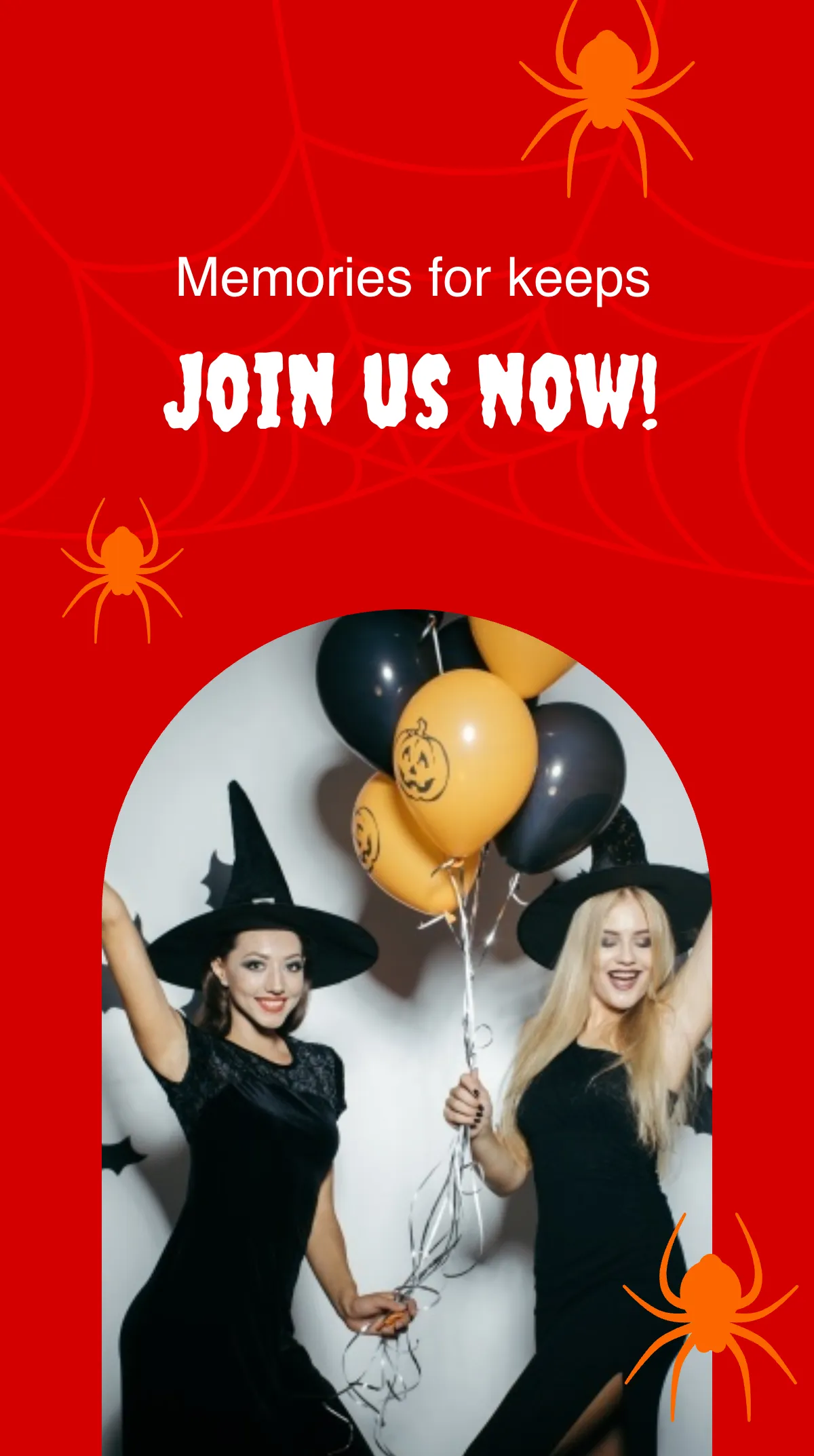 Free Halloween Collage Instagram Story Template to Edit Online