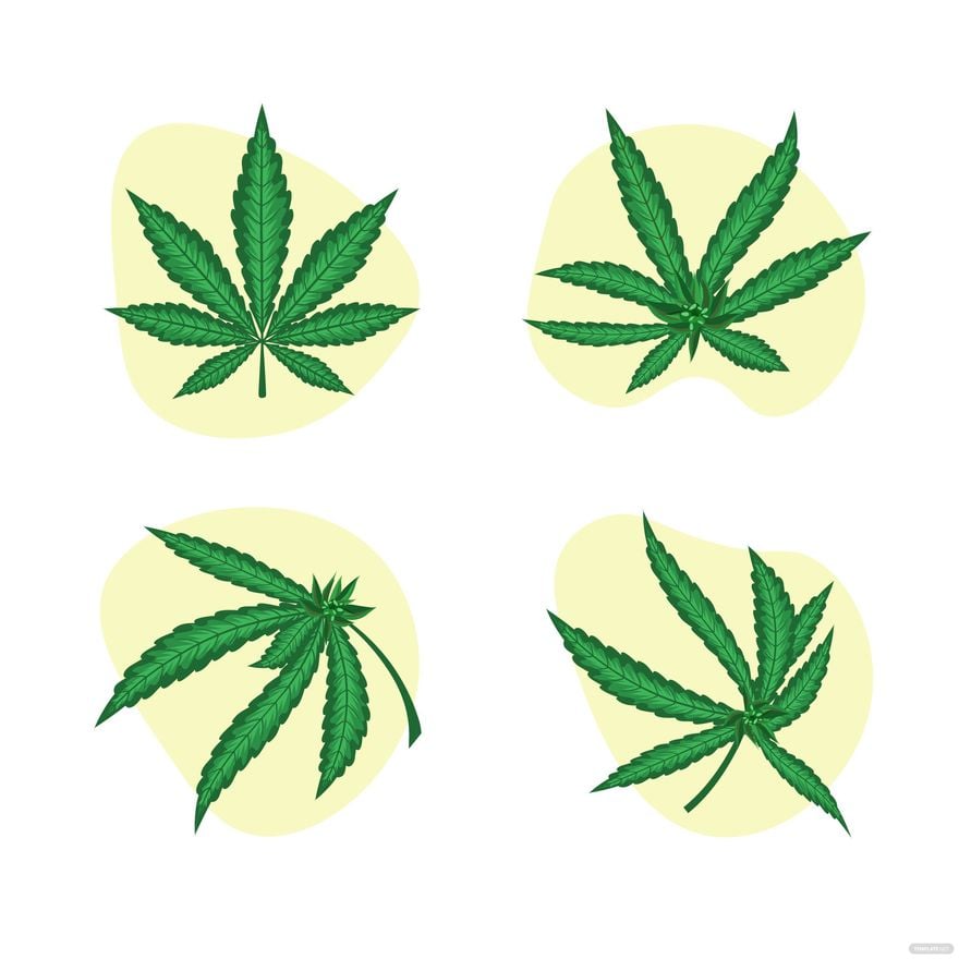 Free Cannabis Plant Vector