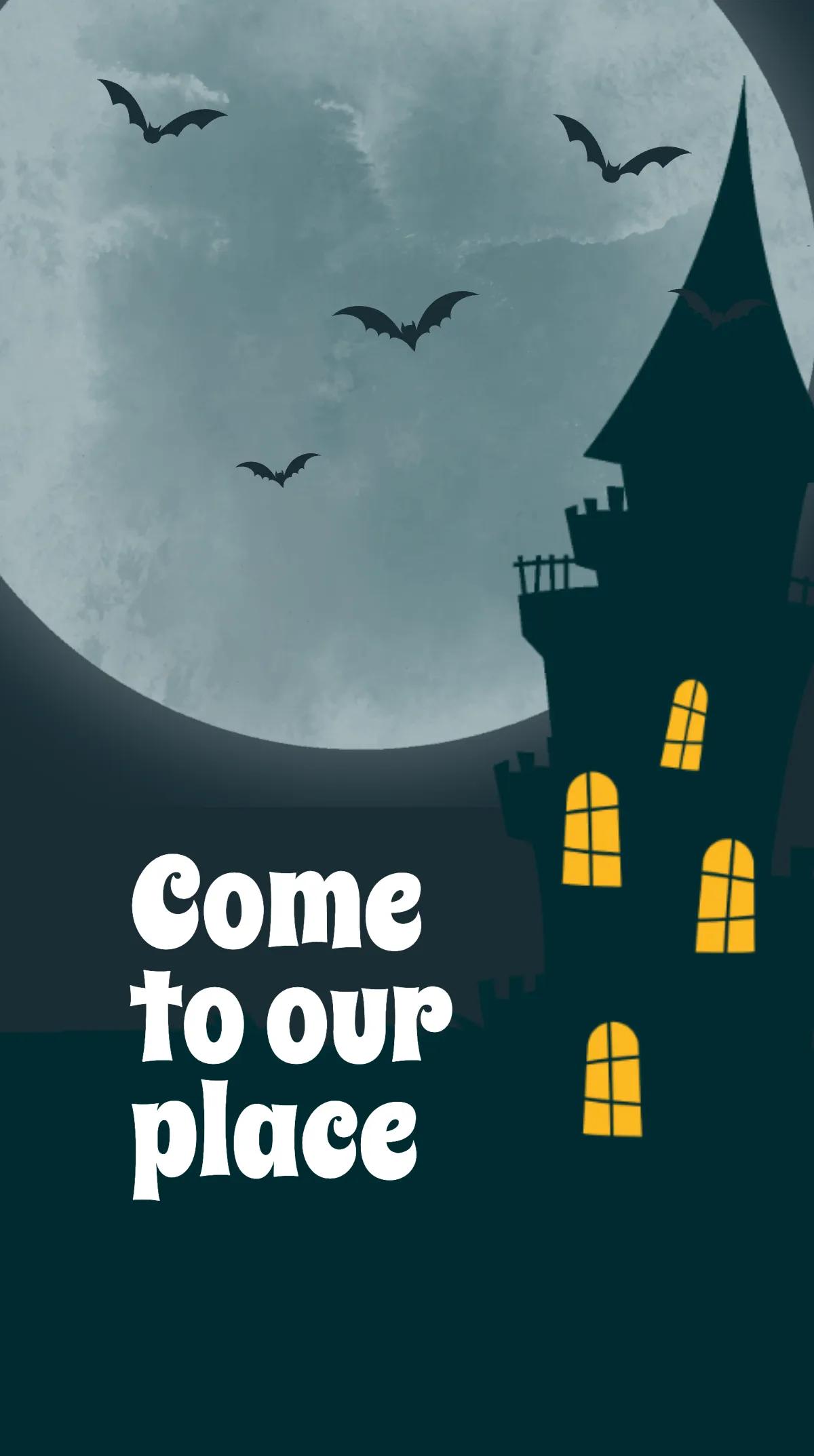 Free Halloween Invitation Instagram Story Template to Edit Online