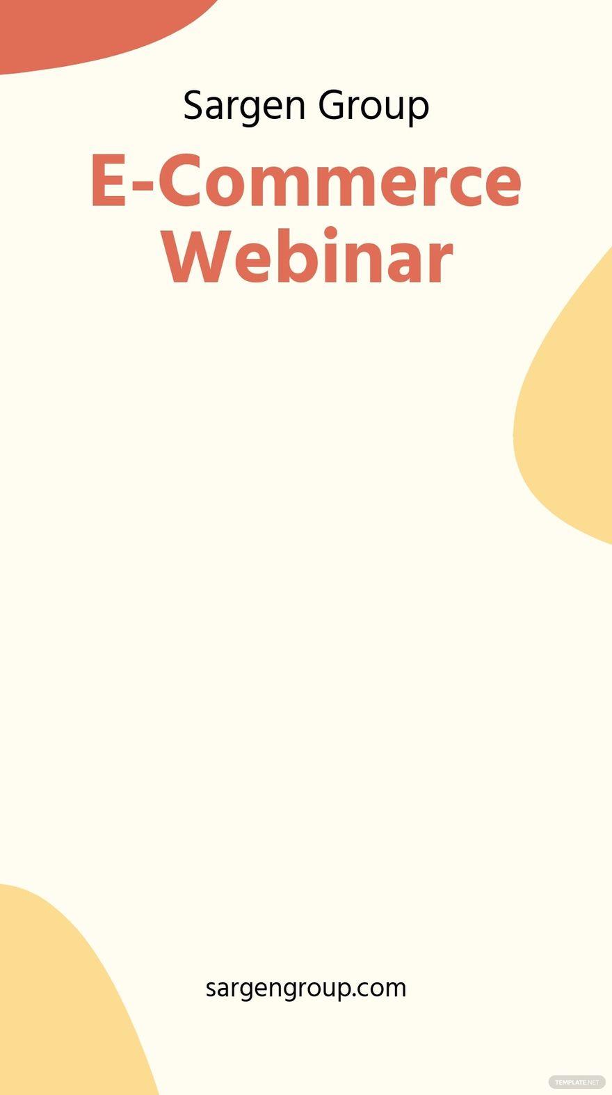 Free Webinar Promotion Snapchat Geofilter Template