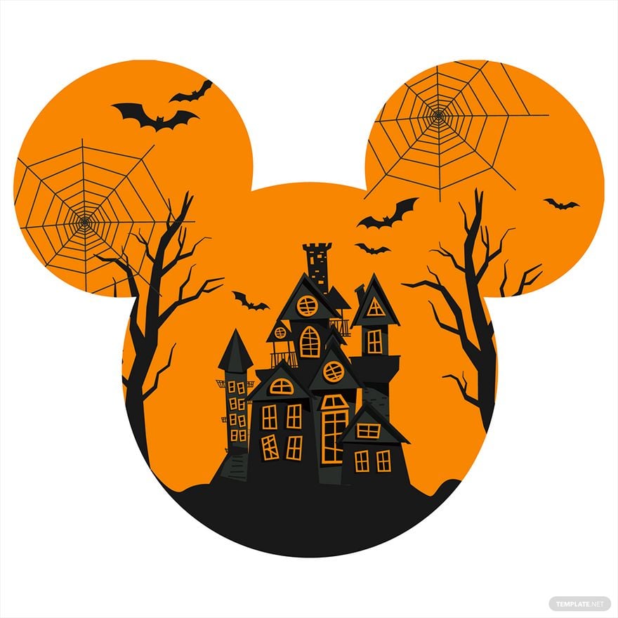 Disney Halloween Vector in Illustrator, EPS, SVG, JPG, PNG