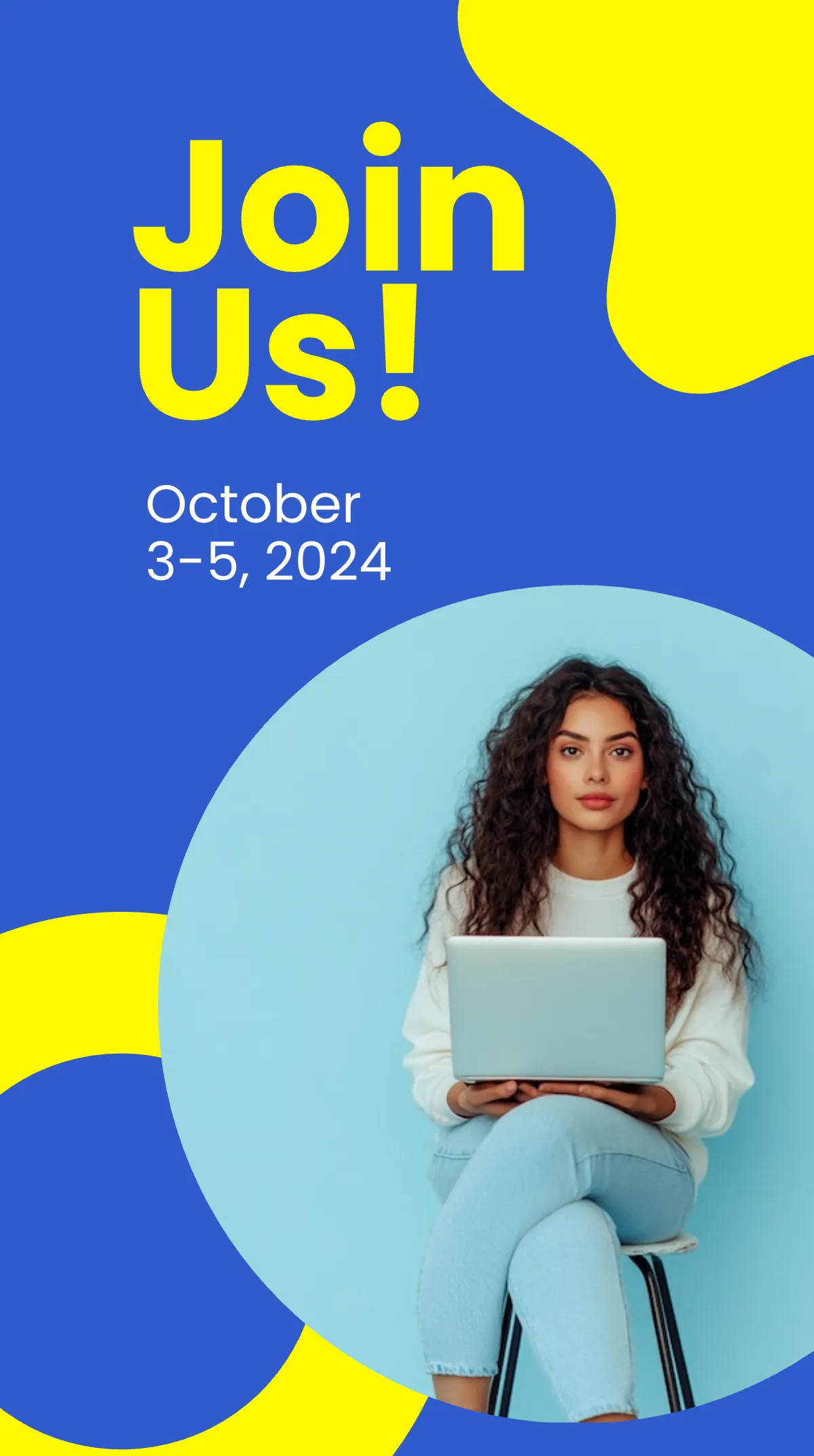 Free Creative Webinar Instagram Story Template to Edit Online