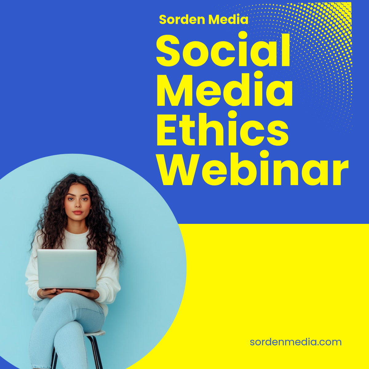 Free Creative Webinar Linkedin Post Template