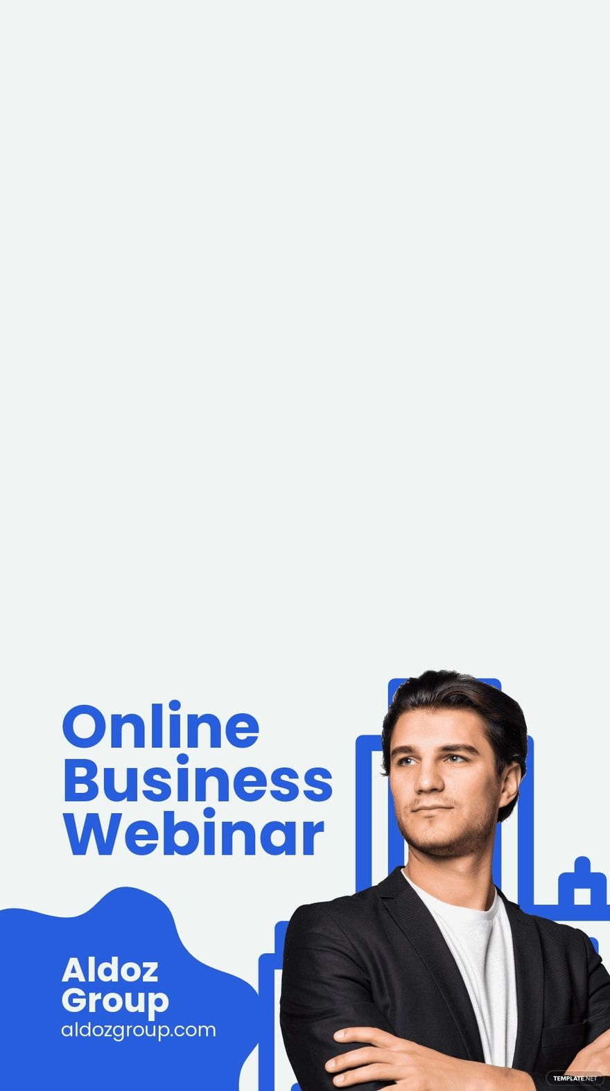 Business Webinar Snapchat Geofilter Template
