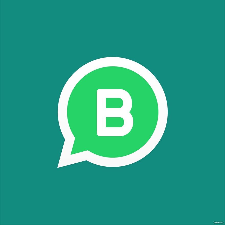 Free WhatsApp Business Logo Vector
