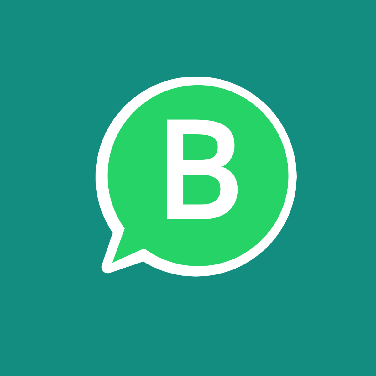 WhatsApp Business Logo Vector Template
