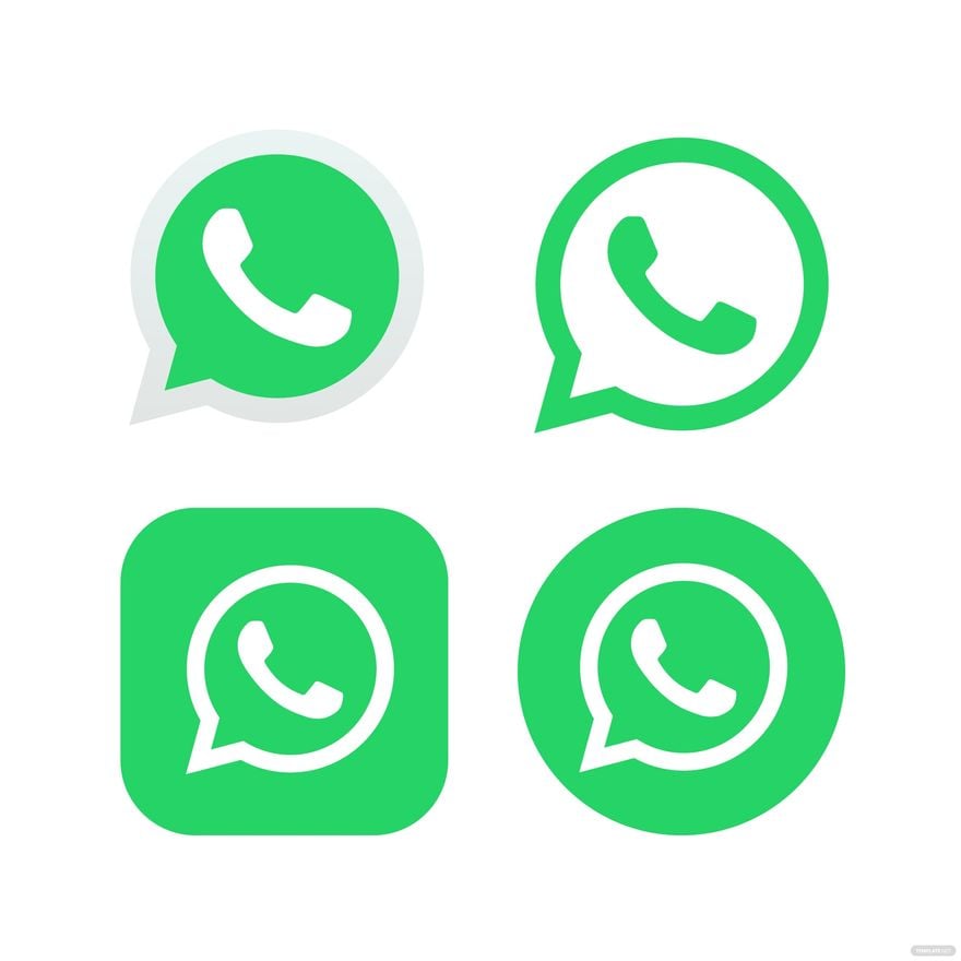 WhatsApp Symbol Vector