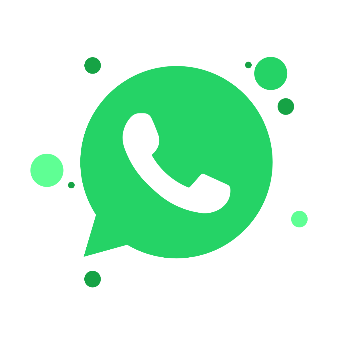 WhatsApp Bubble Vector Template