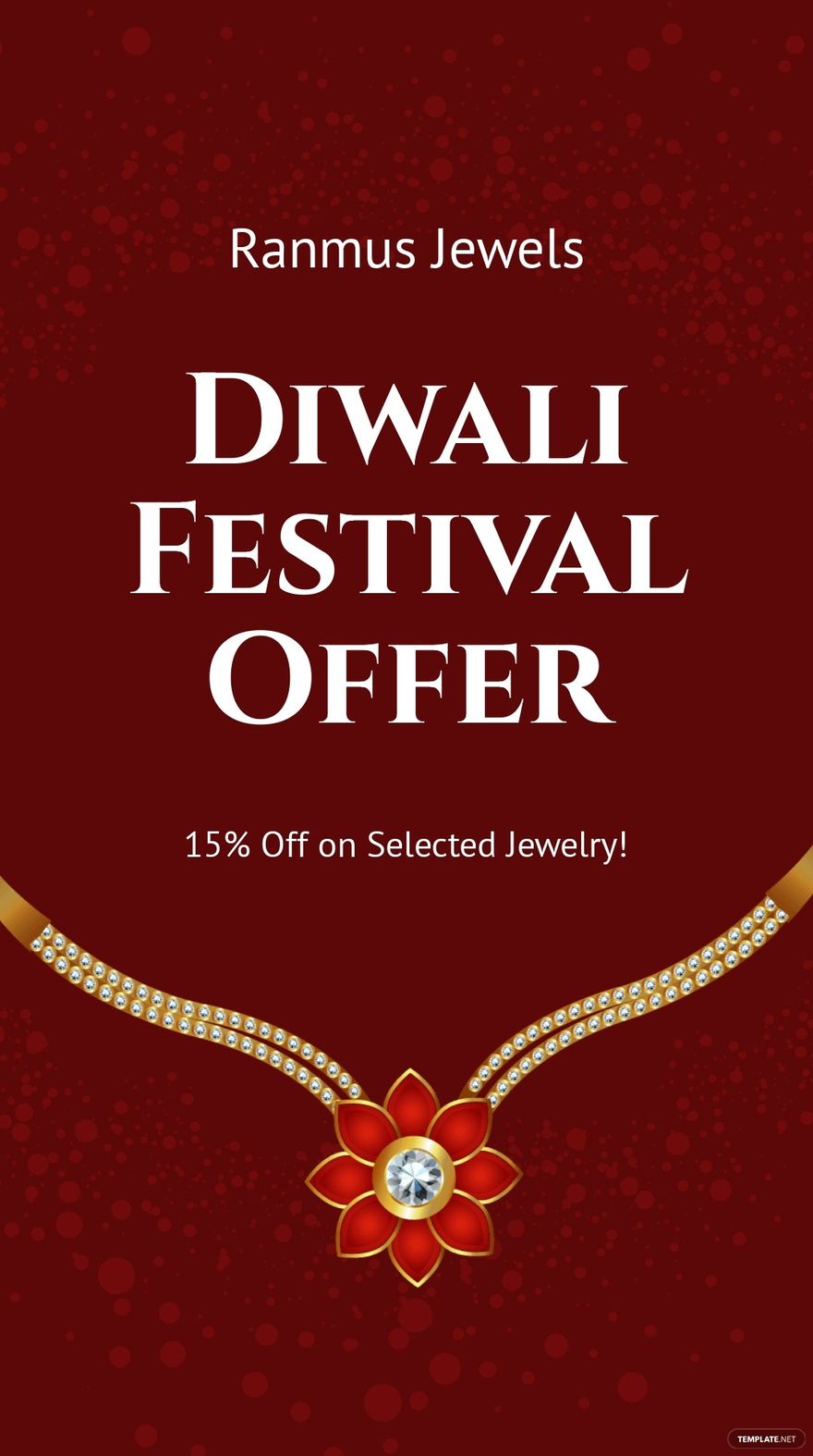 Free Diwali Festival Offer Instagram Story Template