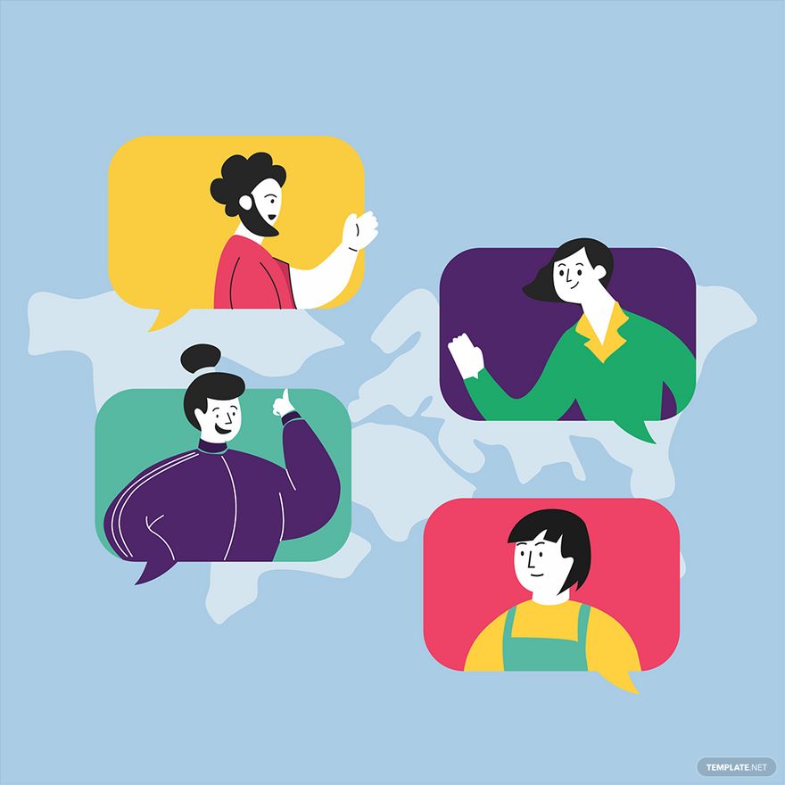 Free Connecting People Vector