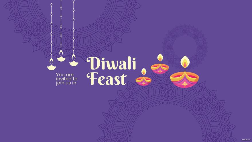 Diwali Feast Youtube Banner Template