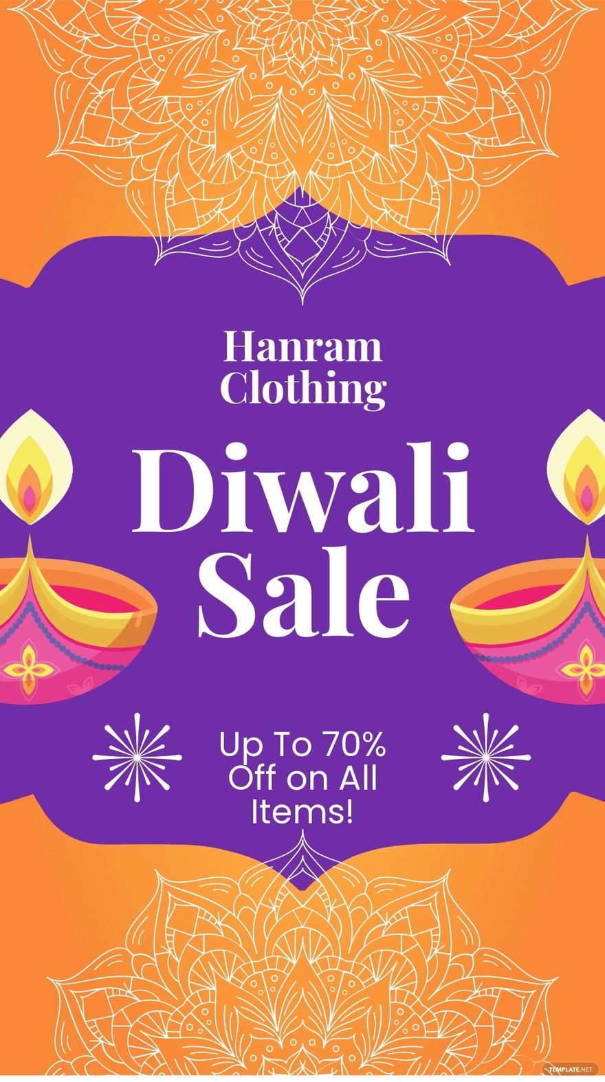 Free Diwali Sale Instagram Story Template