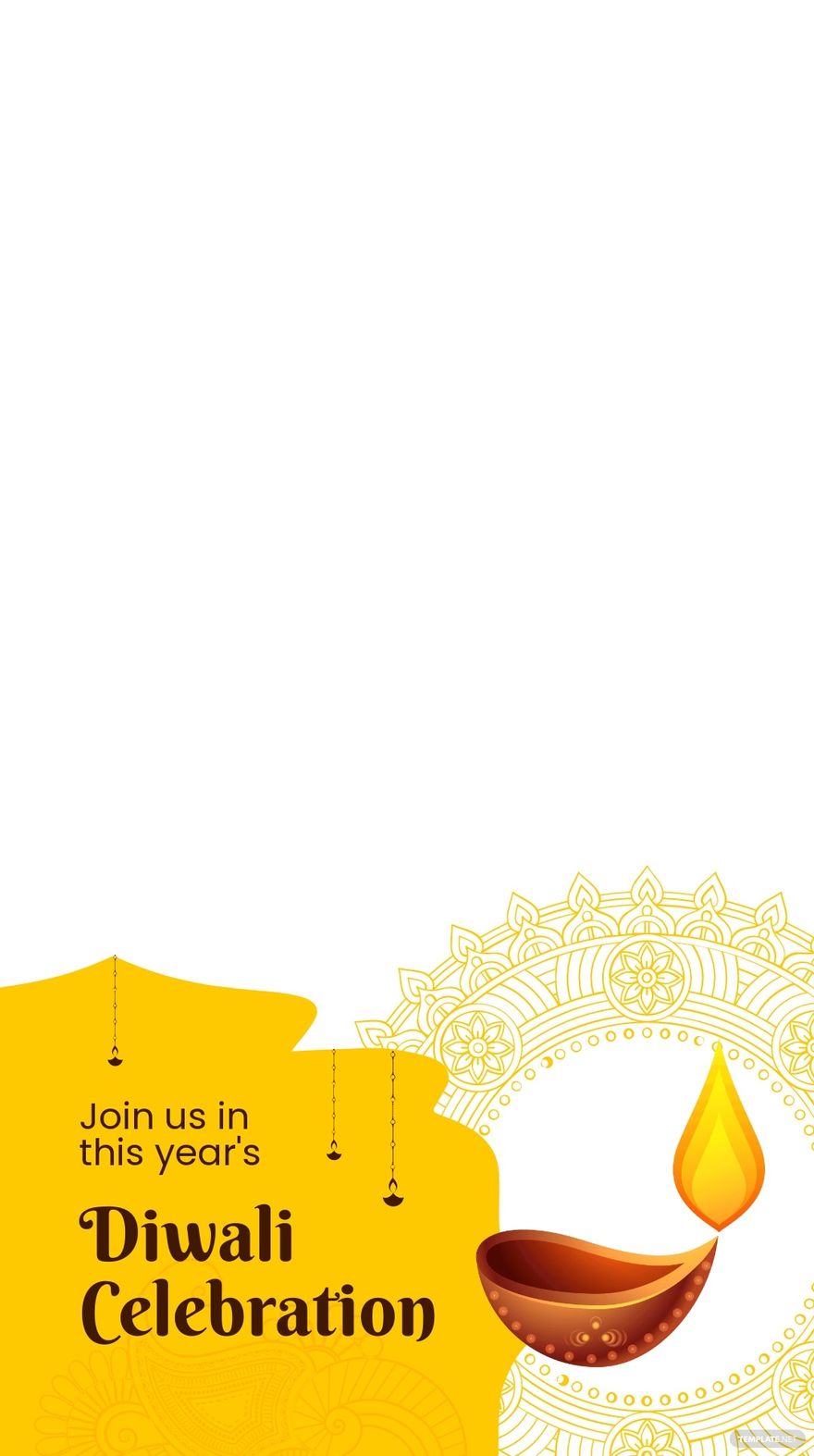 Diwali Celebration Snapchat Geofilter Template