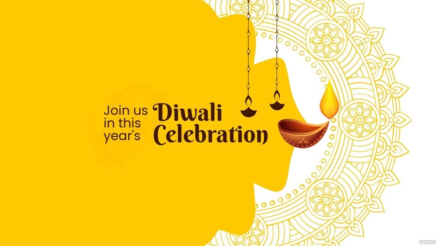 Diwali Celebration Youtube Banner Template