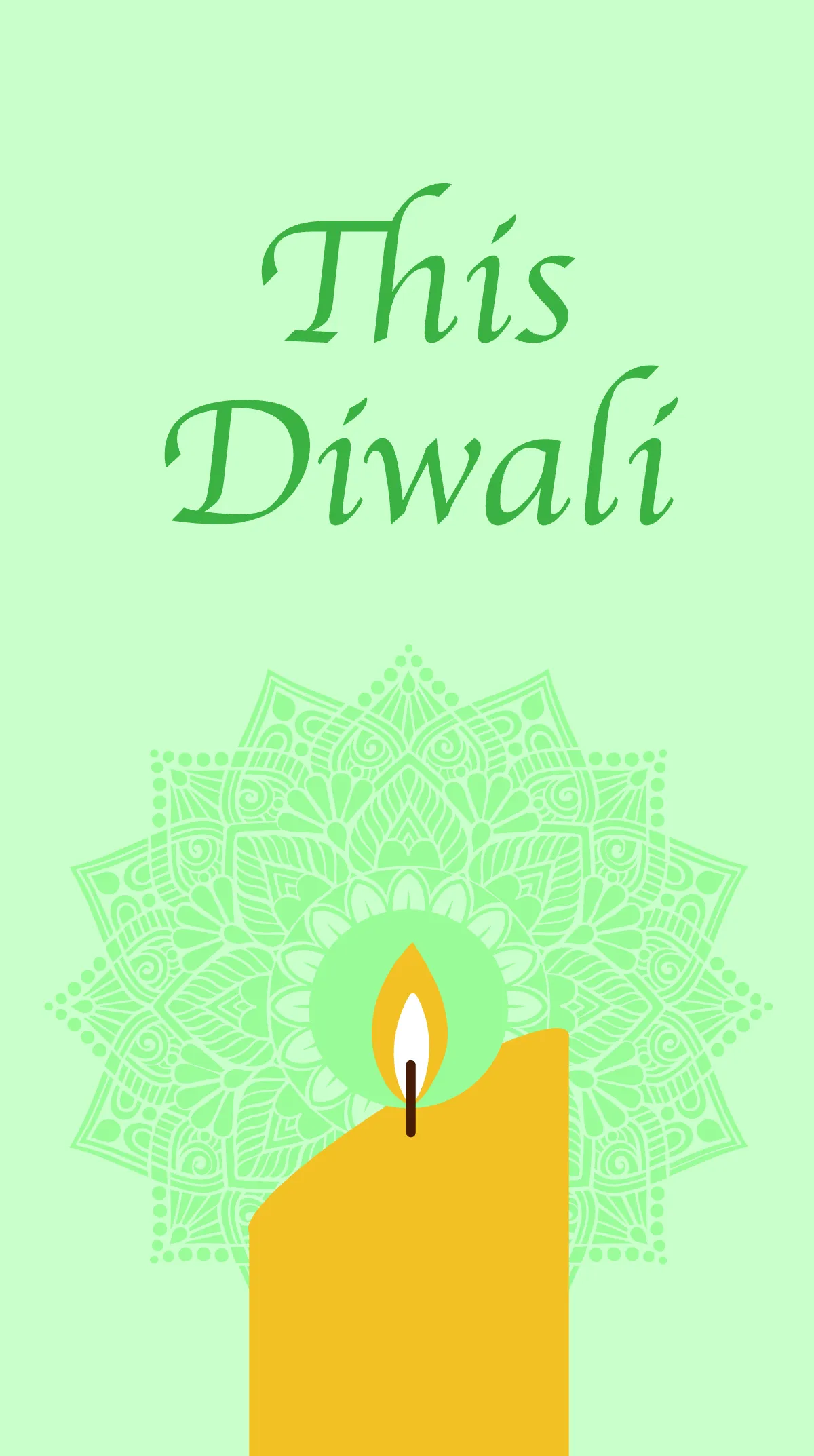 Free Diwali Food Instagram Story Template to Edit Online