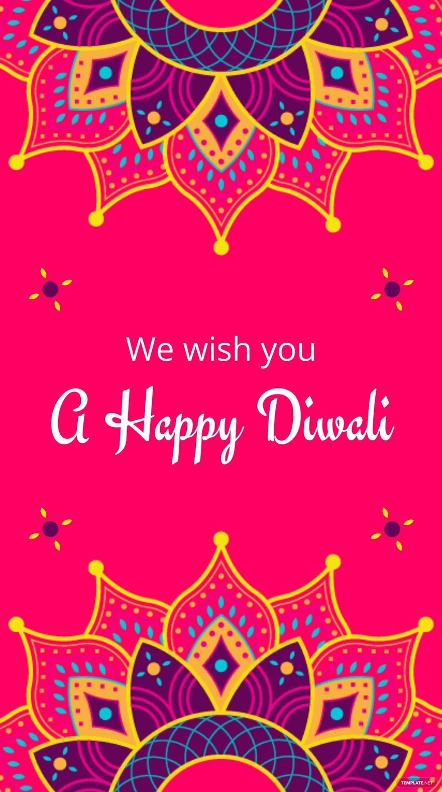 Colorful Diwali Wishes Instagram Story Template