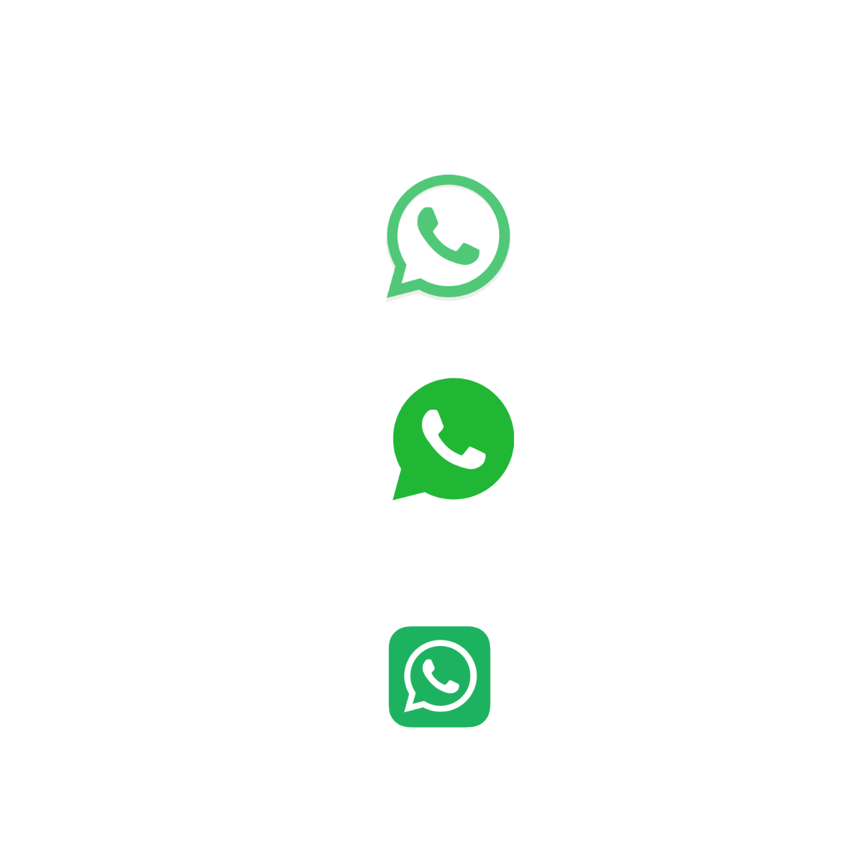 New WhatsApp Icon Vector Template