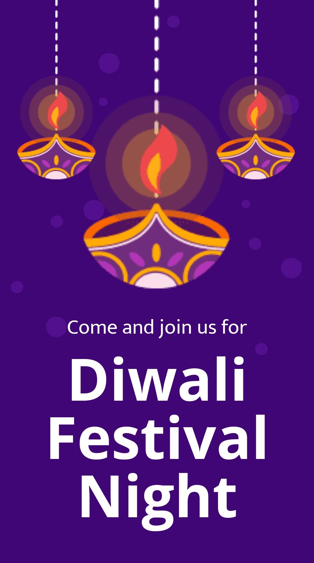 Free Diwali Festival Event Instagram Story Template
