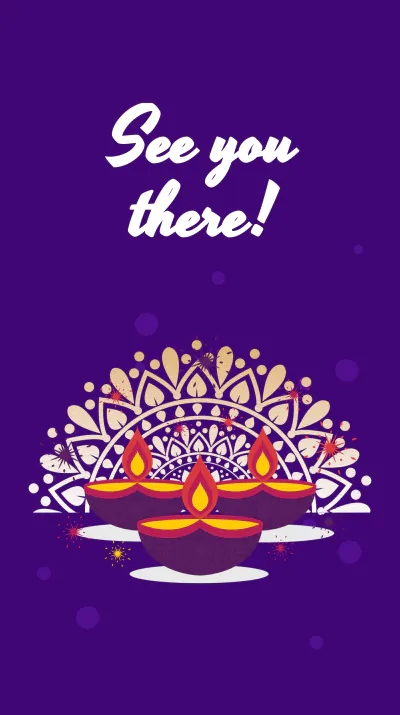 Free Diwali Festival Event Instagram Story Template to Edit Online