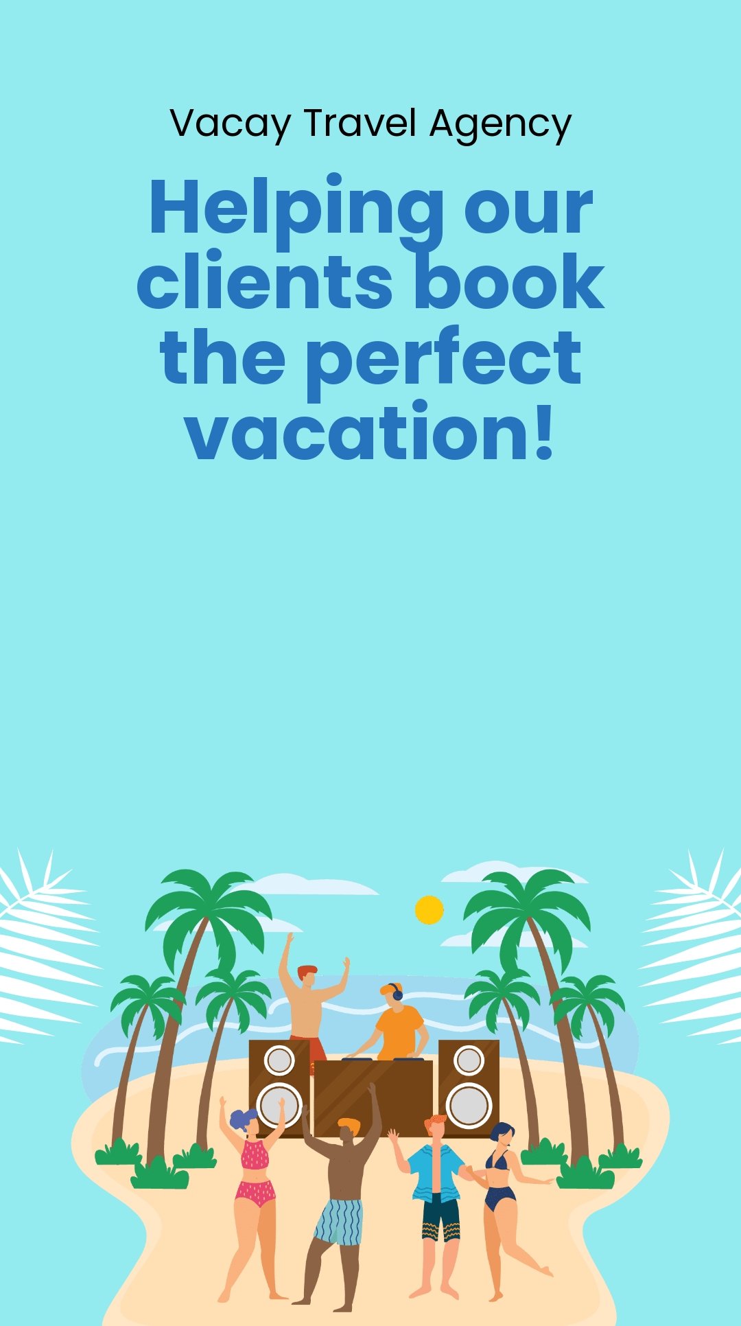 Vacation Travel Snapchat Geofilter Template