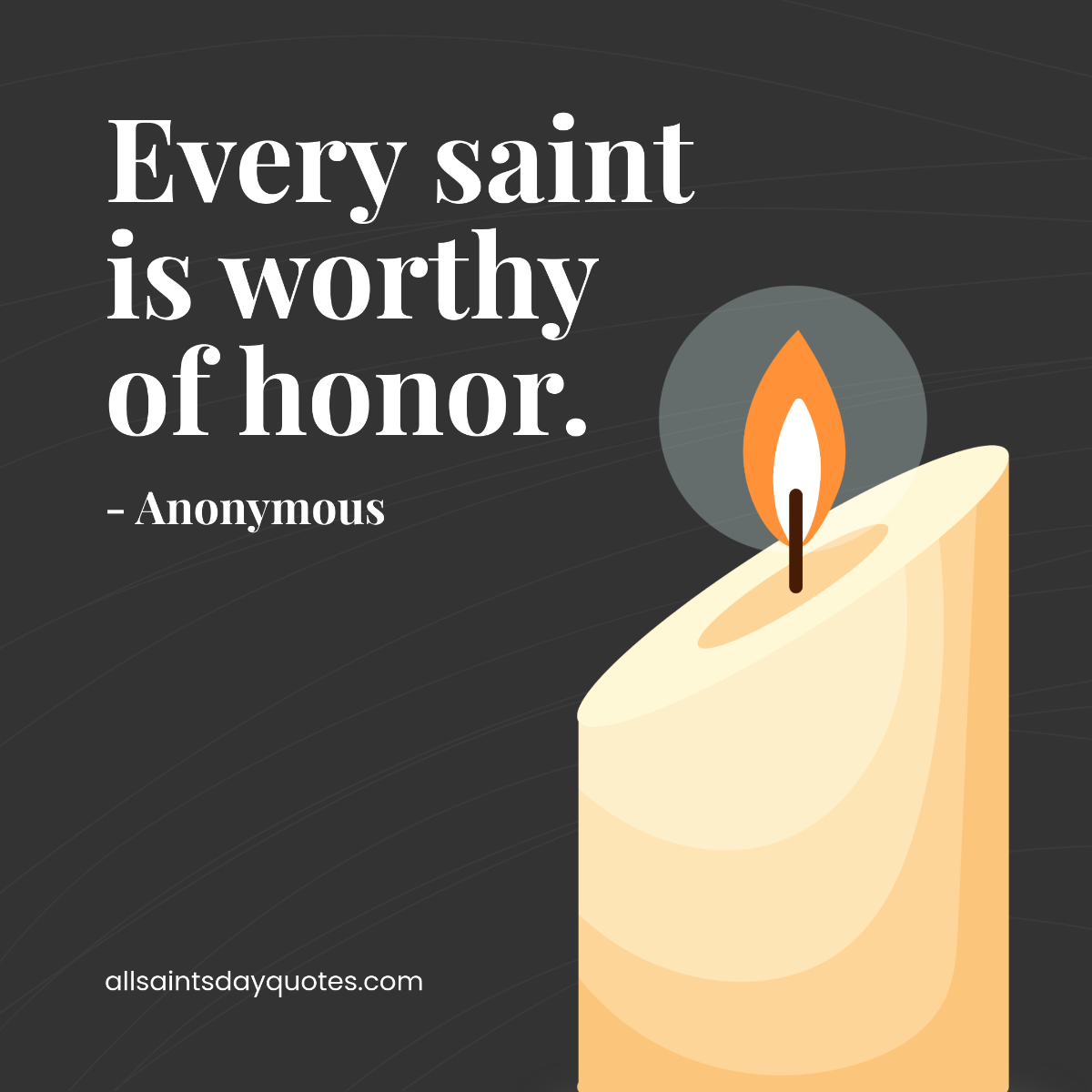 All Saints Day Quote Instagram Post Template - Edit Online & Download