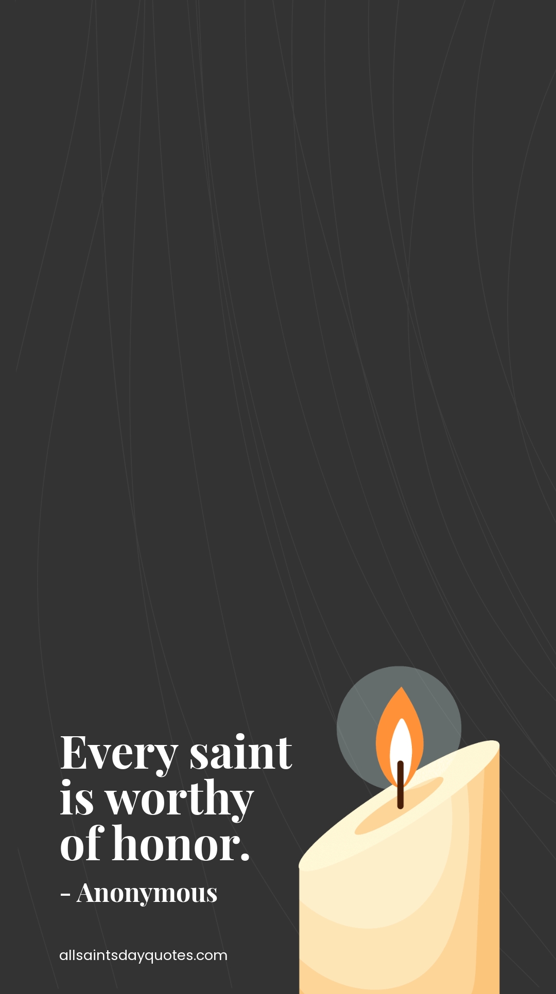 All Saints Day Quote Snapchat Geofilter Template