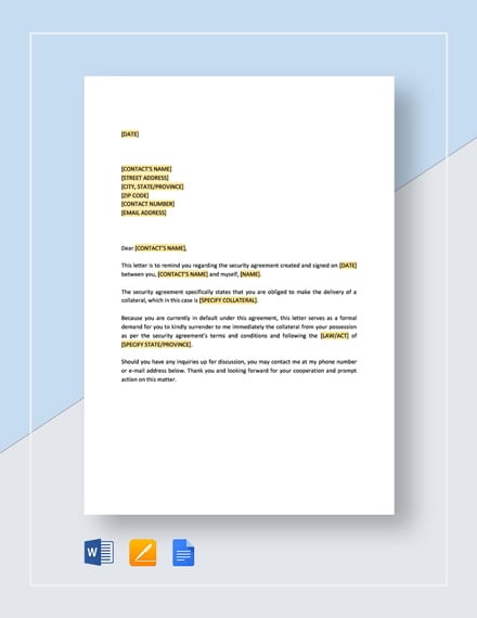 FREE Demand Letter for Payment Template: Download 2538+ Letters in Word ...
