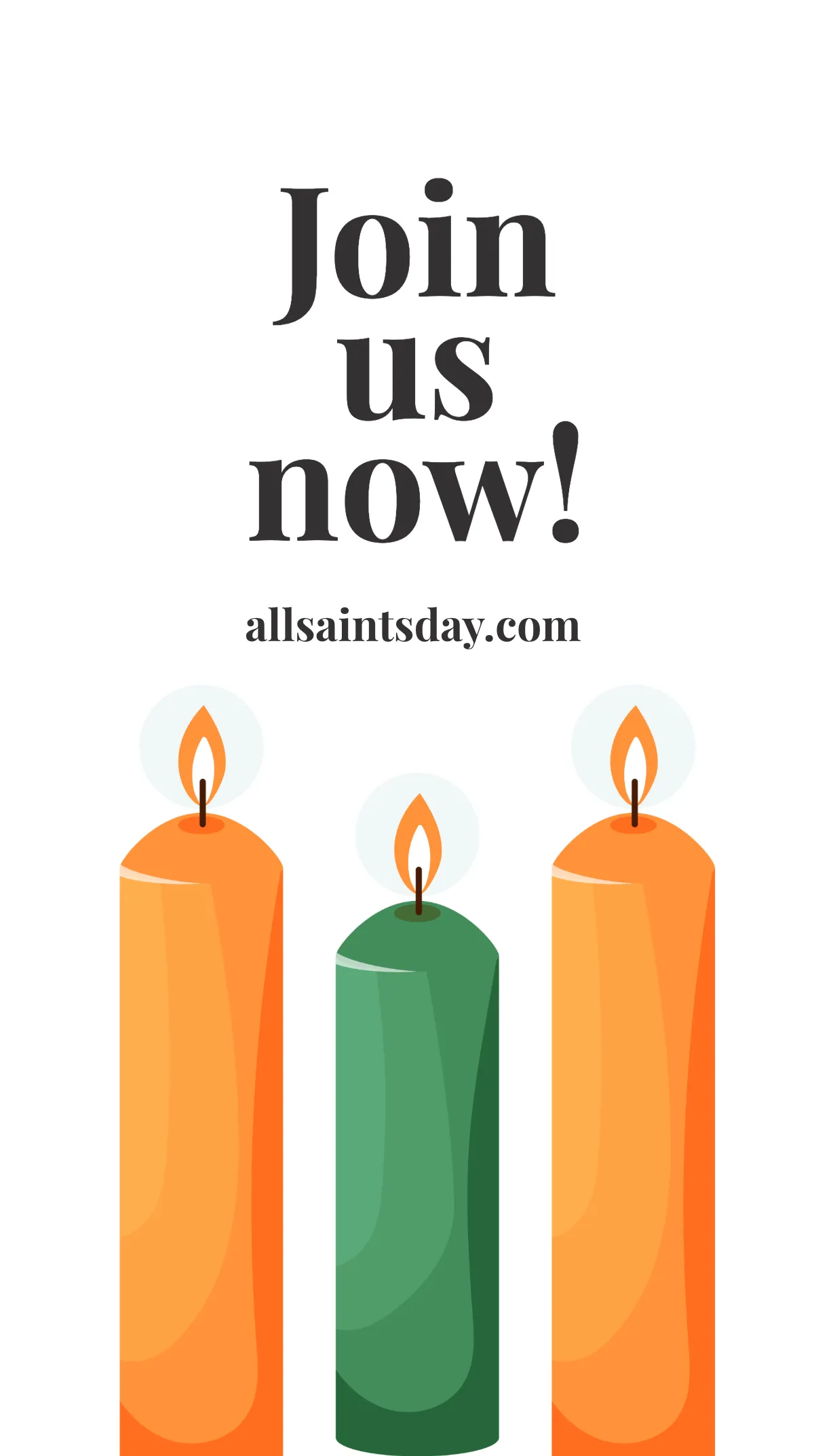 Free All Saints Day Invitation Instagram Story Template to Edit Online