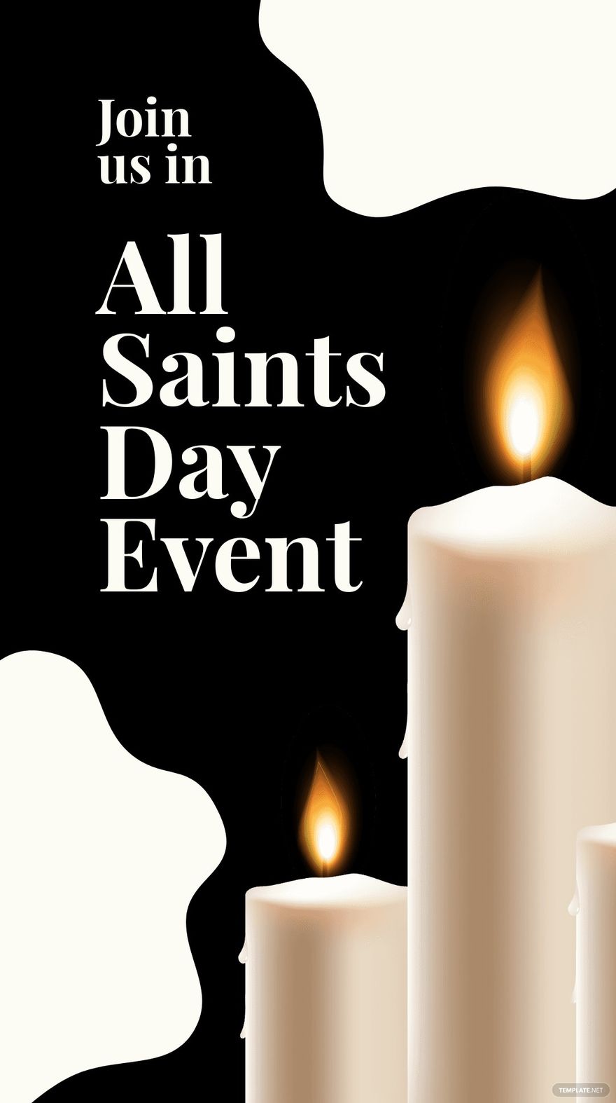 All Saints Day Event Instagram Story Template - Edit Online & Download