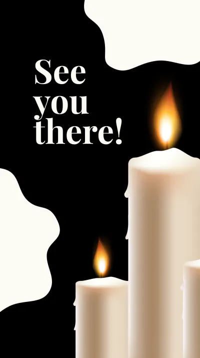 Free All Saints Day Event Instagram Story Template to Edit Online