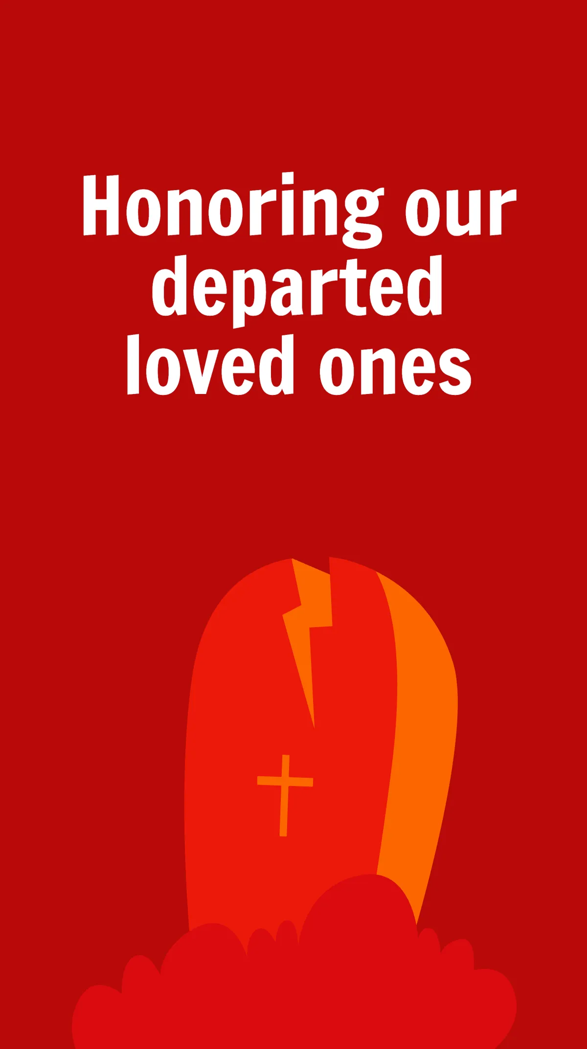 Free All Souls Day Instagram Story Template to Edit Online