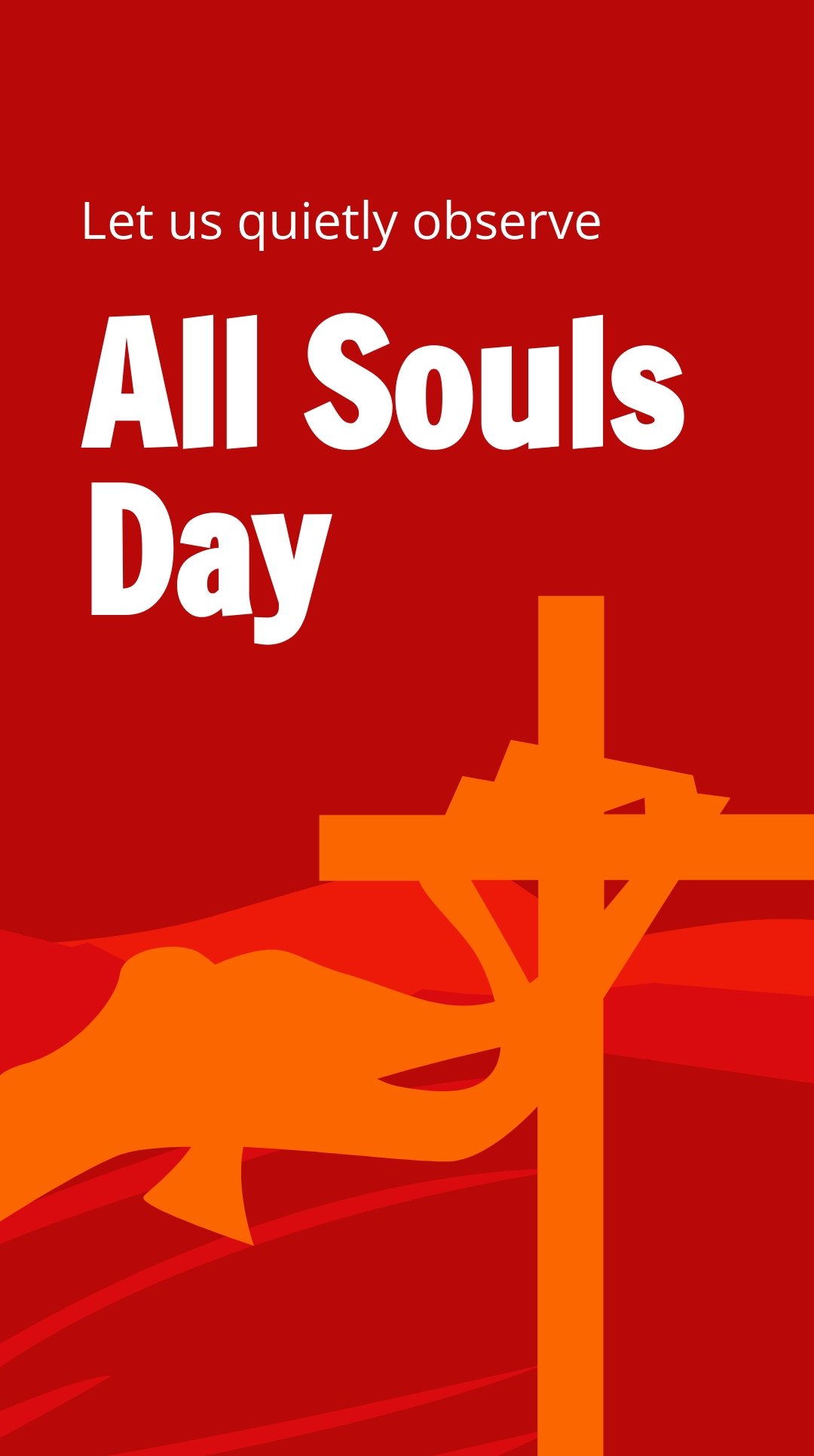 All Souls Day Whatsapp Post Template
