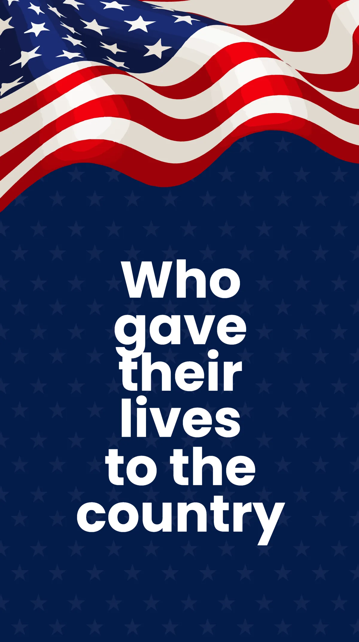 Free Veterans Day Event Instagram Story Template to Edit Online