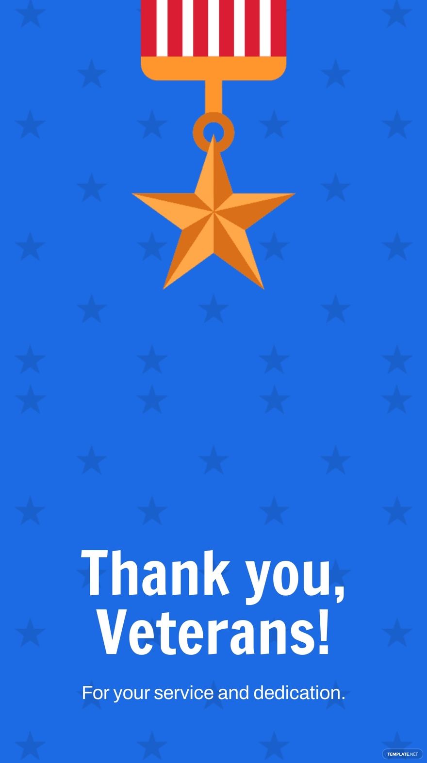 Free Thank You Veterans Snapchat Geofilter Template