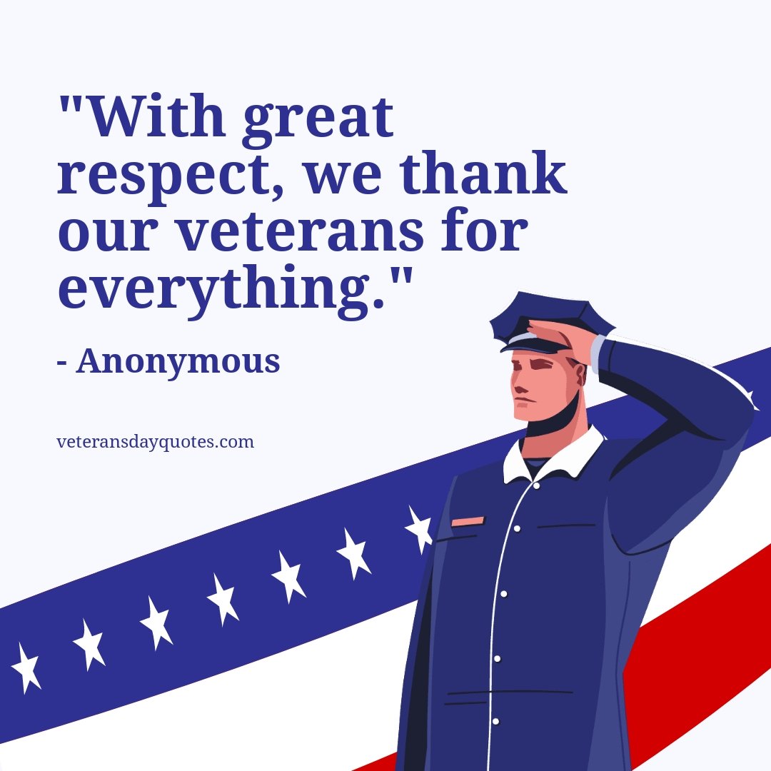 Free Veterans Day Quote Instagram Post Template