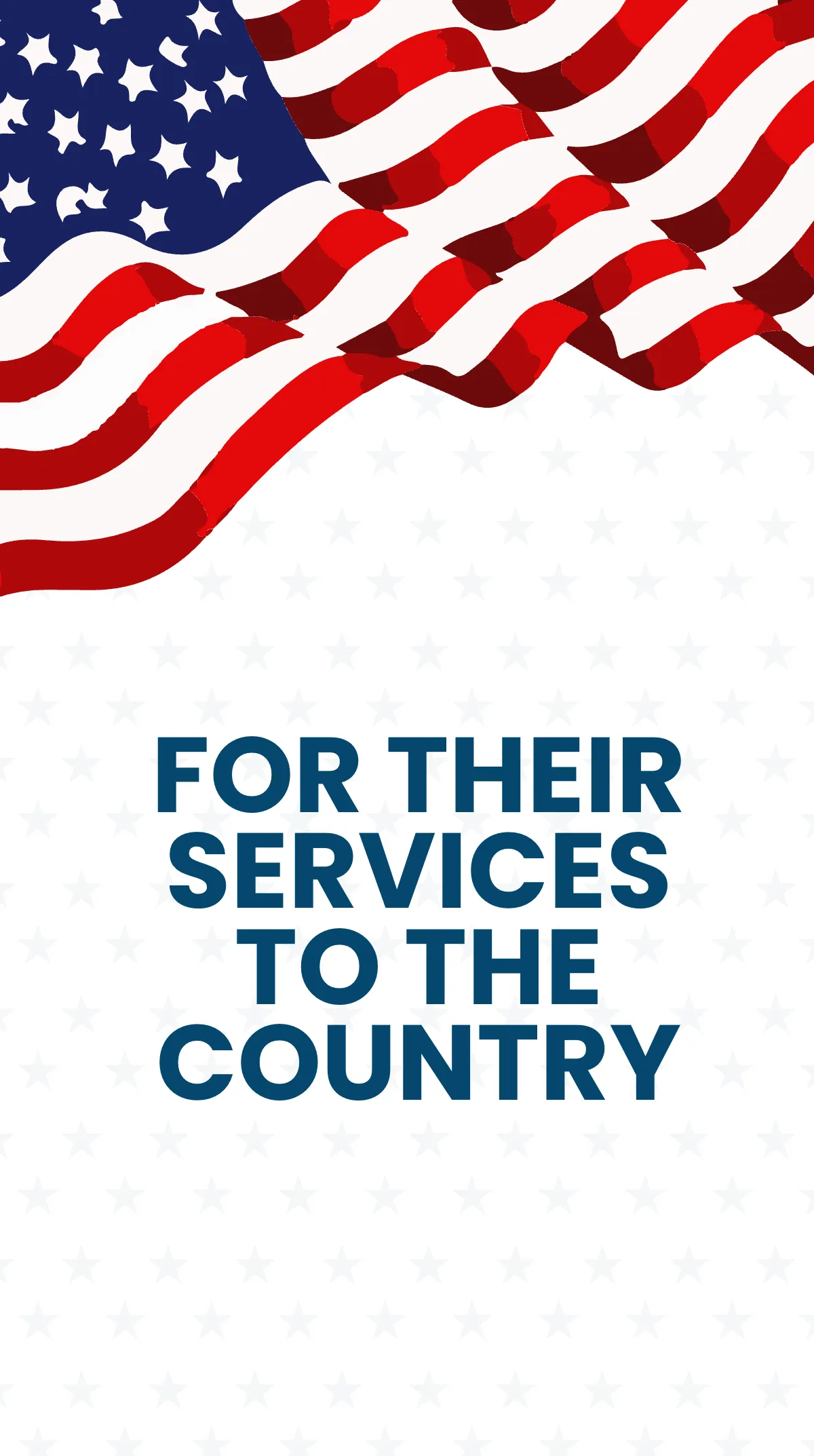 Free Veterans Day Luncheon Instagram Story Template to Edit Online