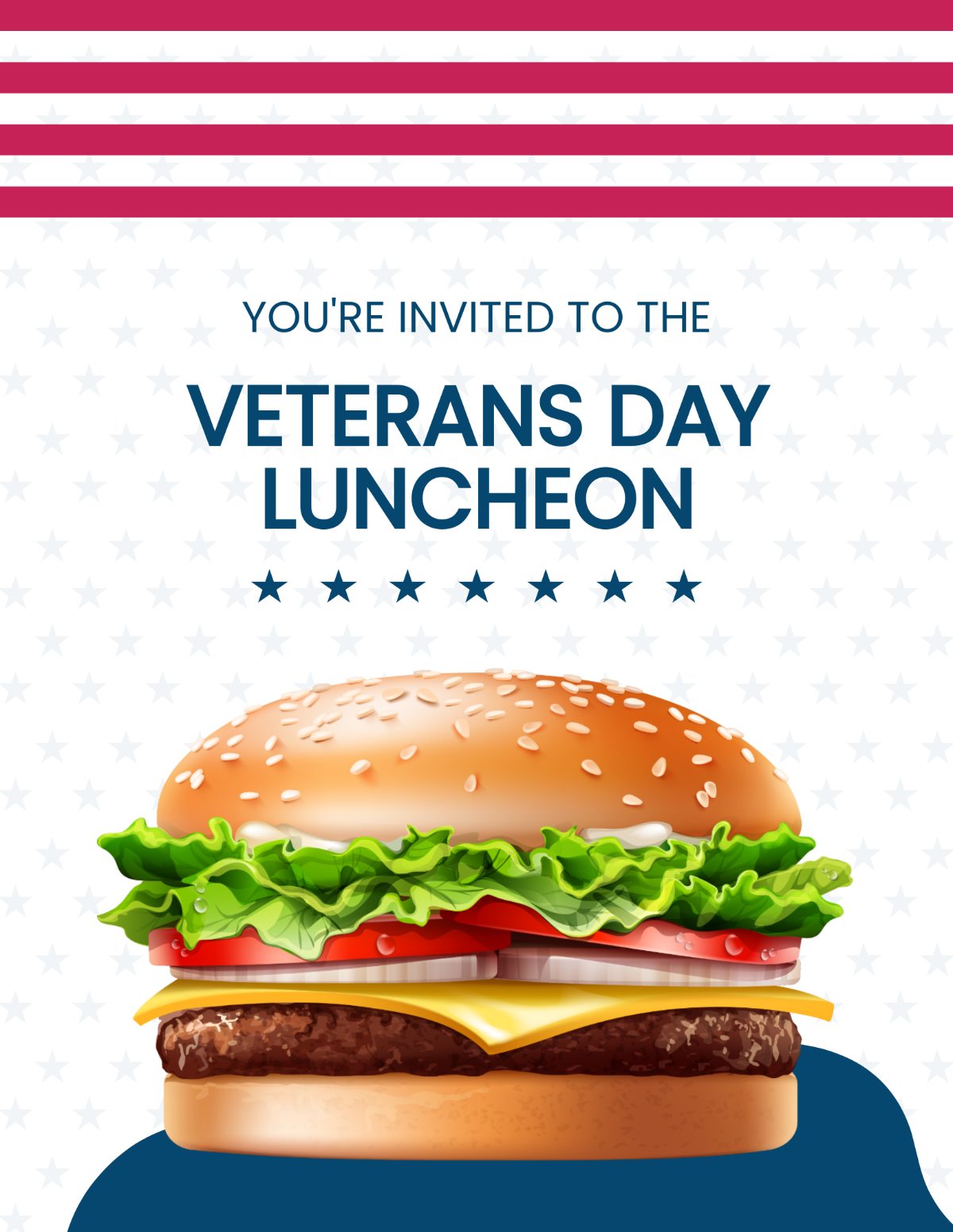 Veterans Day Luncheon Flyer