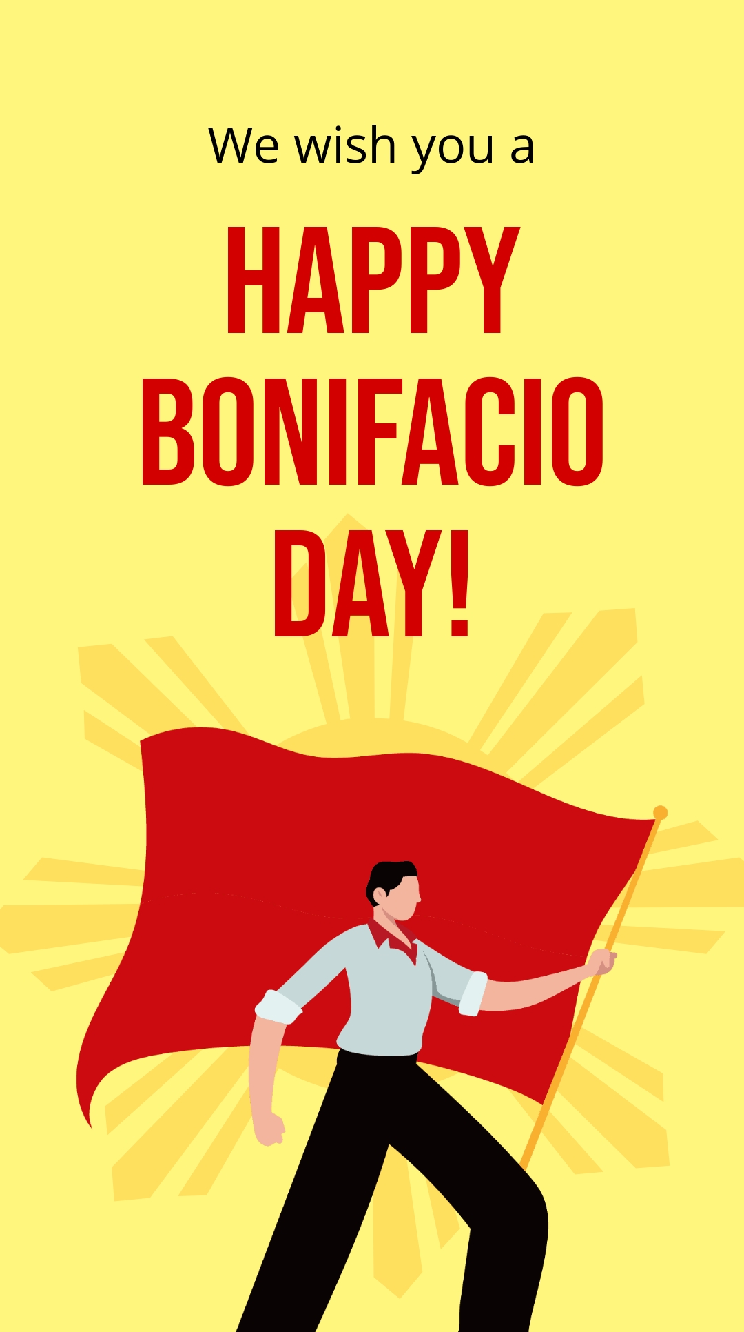 Free Bonifacio Whatsapp Post Template