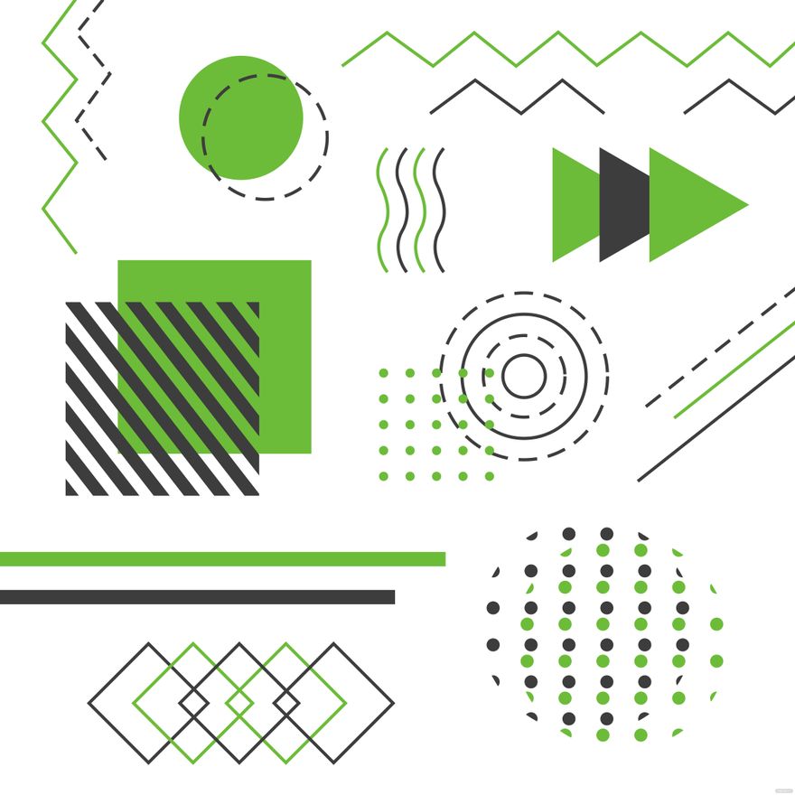 Geometric Shapes Vector in Illustrator, EPS, SVG, JPG, PNG