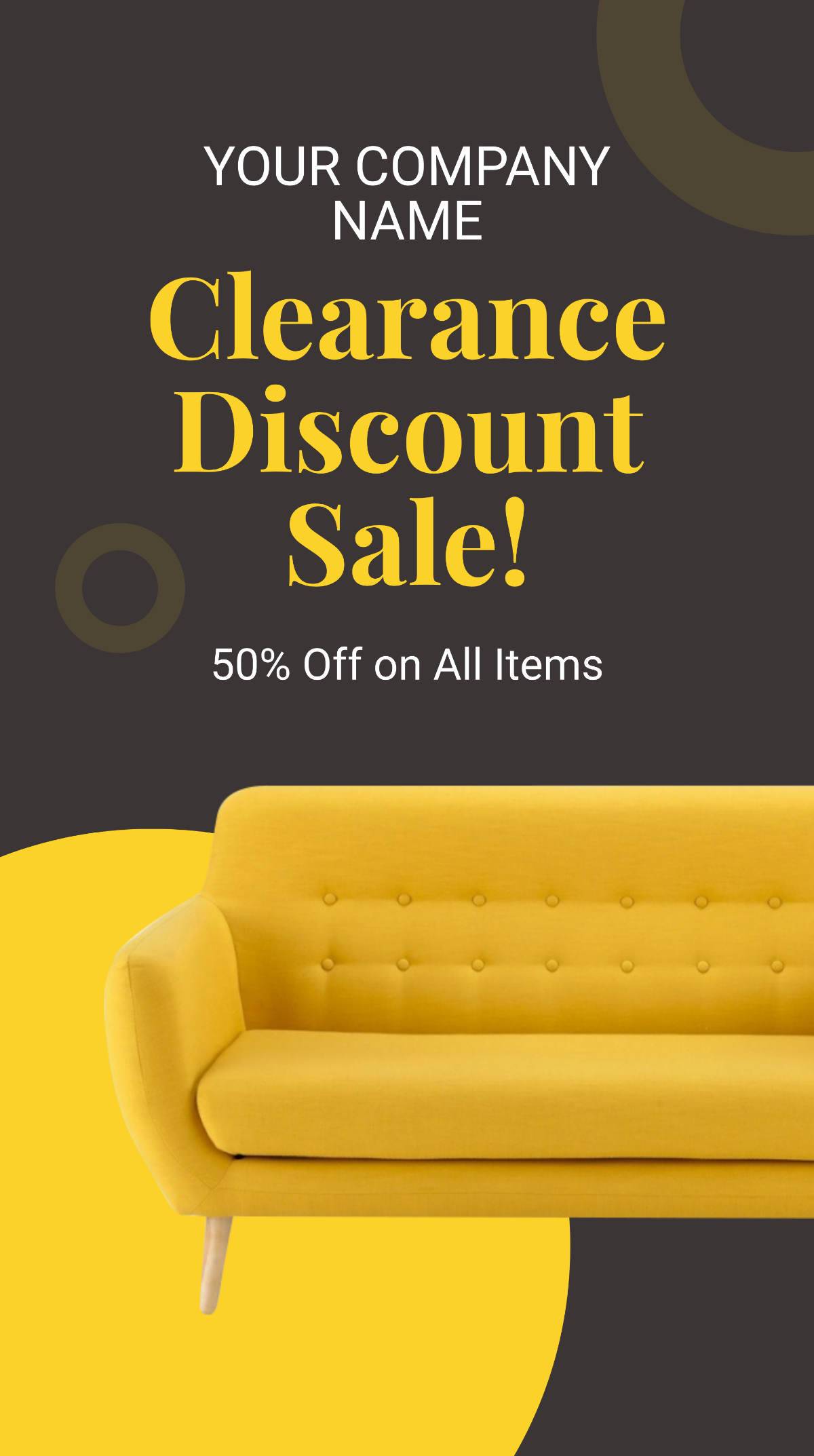 Clearance Discount Sale Instagram Story